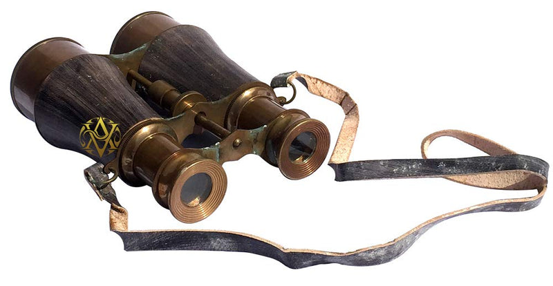  [AUSTRALIA] - Vintage Binocular Marine Telescope War Replica Soldier/Binoculars Victorian Decorative - Gifts for Father/Men/Friend/Boy