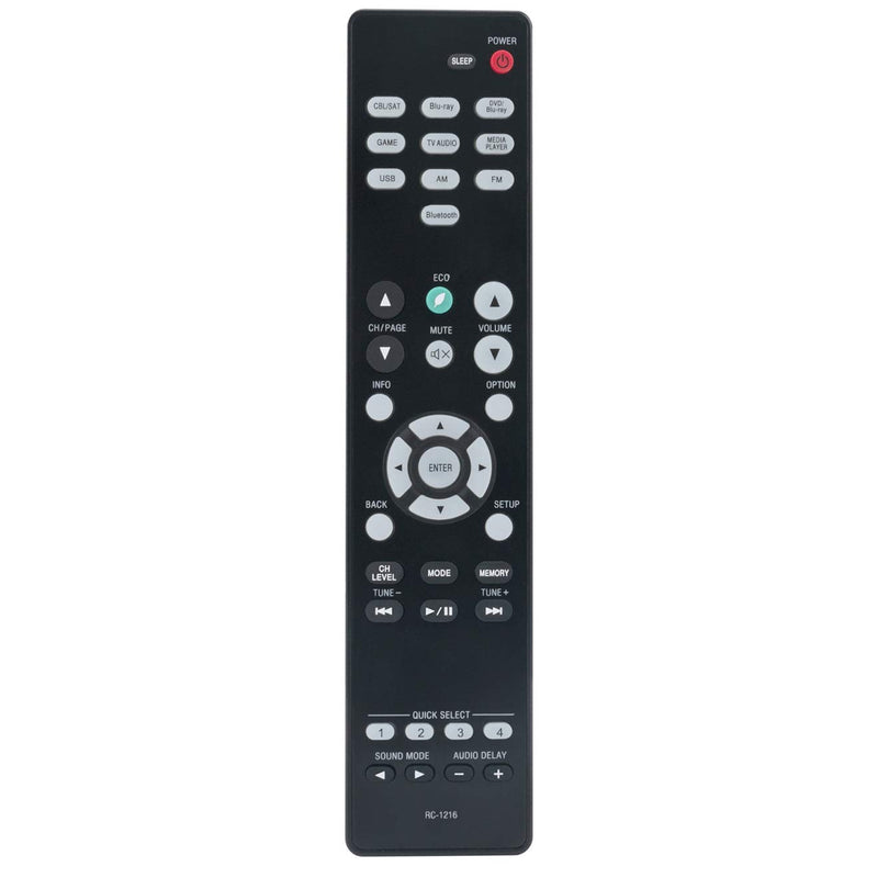 RC-1216 RC1216 Replace Remote Control fit for Denon AV Surround Stereo Receiver AVR-S530BT AVR-S510BT AVR-S540BT AVR-X550BT AVRS530BT AVRS510BT AVRS540BT AVRX550BT - LeoForward Australia