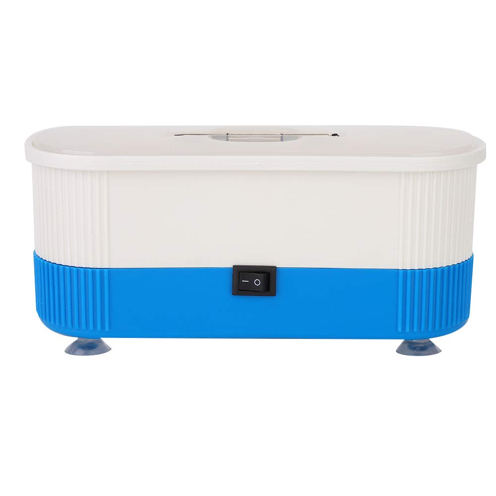  [AUSTRALIA] - Jiawu Ultrasonic Cleaner, Portable Cleaner Machine with Strong Power Suckers and Transparent Top Cover, Professional High Efficient Cleaning Machine for Jewelry, Glasses, Watches, Rings