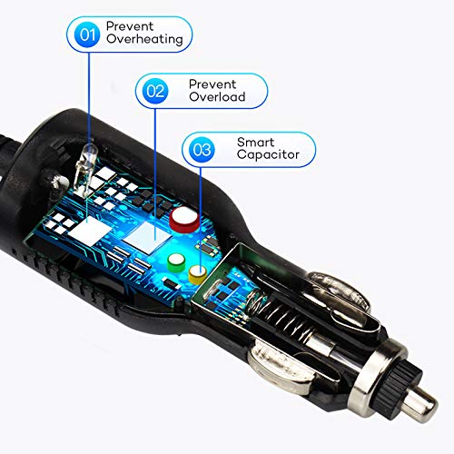  [AUSTRALIA] - Car Vehicle Power Adapter for Sirius XM 5V PowerConnect, Power cord supply Compatible with SiriusXM Vehicle Dock SXVD1(A), XDPIV1, XDPIV2, SDPIV1, XAPV2 XMP3i, SXiV1- Only Compatible for Listed Models