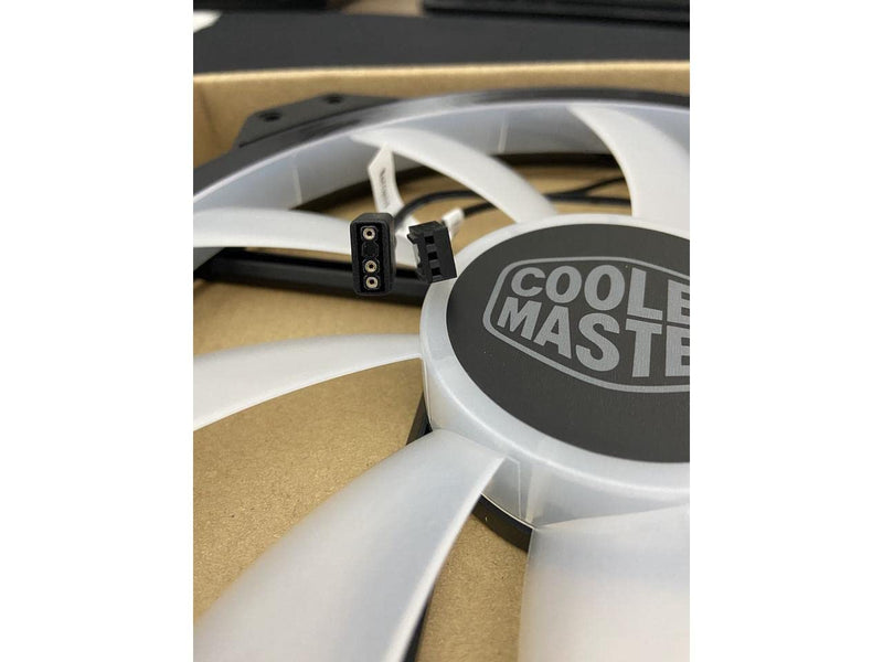  [AUSTRALIA] - Cooler Master MasterFan MF200R ARGB 200 mm Addressable RGB Fan,5V/3-PIN,NOT Work with 4-PIN RGB or Standard RGB+12V