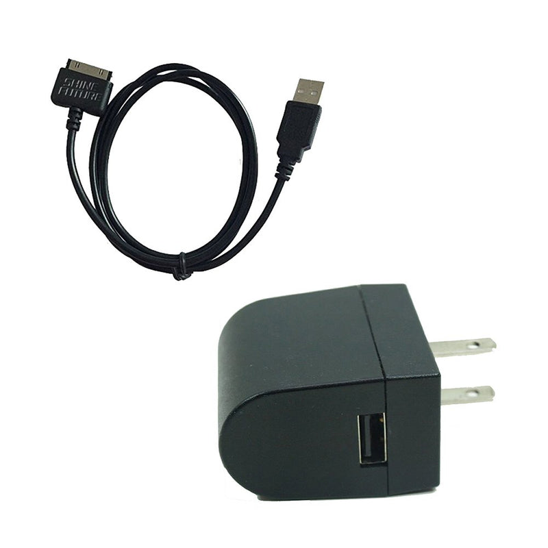  [AUSTRALIA] - Nook HD Charger Nook Tablet Charging Cable Barnes Noble Power Kit AC Wall Charger Adapter Plus USB Data Cable for Nook HD 7 Inch HD+ 9 Inch BNTV400 BNTV600