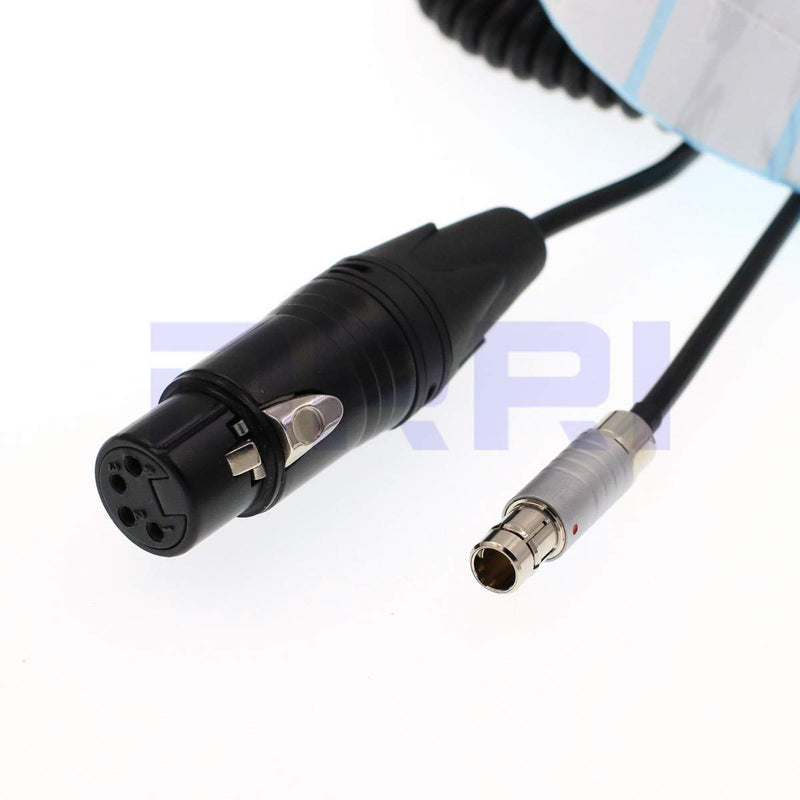  [AUSTRALIA] - DRRI 3-Pin RS Male to 4-Pin XLR Female Power Cable for ARRI Alexa Camera