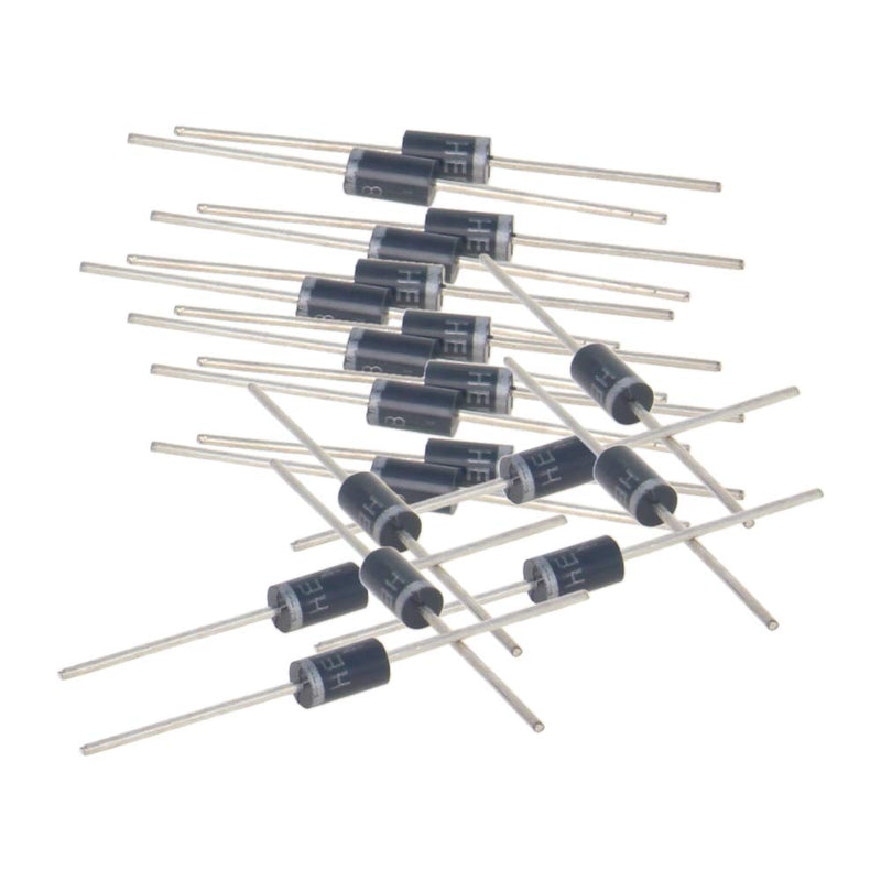 Fielect 20Pcs 3A 60V Schottky Rectifier Diode SR360 Axial Schottky Blocking Diodes SR360 ; 20pcs - LeoForward Australia