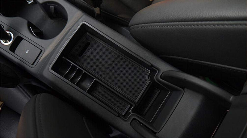 VESUL Center Console Tray Armrest Storage Box Fit for Audi Q3 2013 2014 2015 2016 2017 2018 ABS Tray Armrest Insert Organizer Glove Pallet - LeoForward Australia