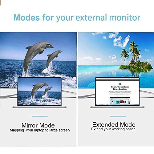  [AUSTRALIA] - VGA to HDMI, Onten 1080P VGA to HDMI Adapter (Male to Female) for Computer, Desktop, Laptop, PC, Monitor, Projector, HDTV with Audio Cable and USB Cable (Black)