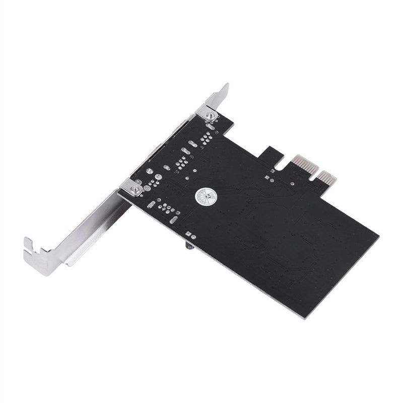  [AUSTRALIA] - Zopsc 2.5Gb/s High Speed PCI Express Adapter Network Card with Firewire Cable, IEEE 1394b IEEE 1394-1995 IEEE 1394a-2000 for Windows Server XP Vista Fully Full Duplex Channel PCI-E Firewire Adapter