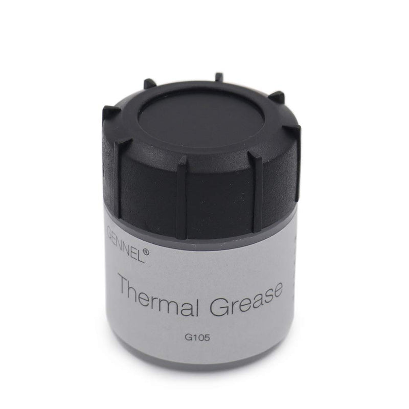 GENNEL 20 Grams Grey Thermal Compound Grease, Heatsink Paste, Thermal Paste for CPU GPU Processor Chipset IC Ovens Cooler Cooling - LeoForward Australia