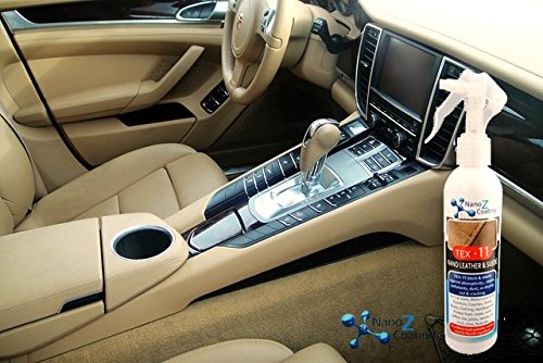  [AUSTRALIA] - Nano Leather and Suede Protection Environmentally Friendly Waterproof Coating Suede and Leather Protector for Boots, Shoes, Car Seats, Jacket, Furniture, Bag. Water, Oil and Stain Repellent 8.45 oz. 8.45oz