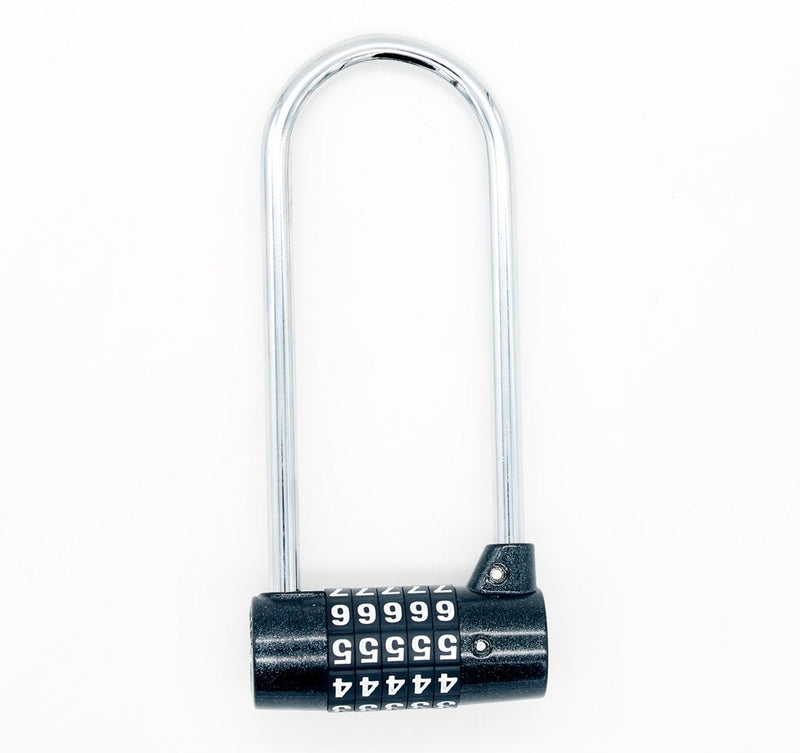  [AUSTRALIA] - Large Lengthened Beam Locker Cabinet Door Handles Combination Lock Padlock Combination Lock, Gym Lock, 5 Digit Combination Padlock, Safety Padlock, Safety Lock, Luggage Locker, Wardrobe, Gym Locker,