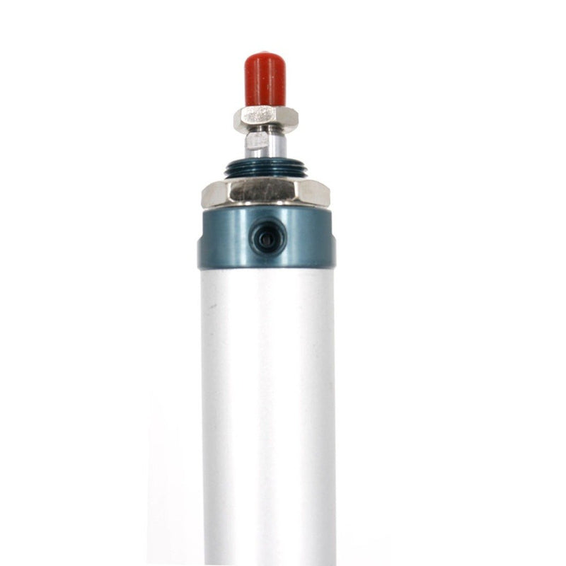 Baomain Mini Air Cylinder MAL 32 X 175 1-1/4" PT 1/8 Bore 7" Stroke Single Male Thread Rod Dual Action - LeoForward Australia