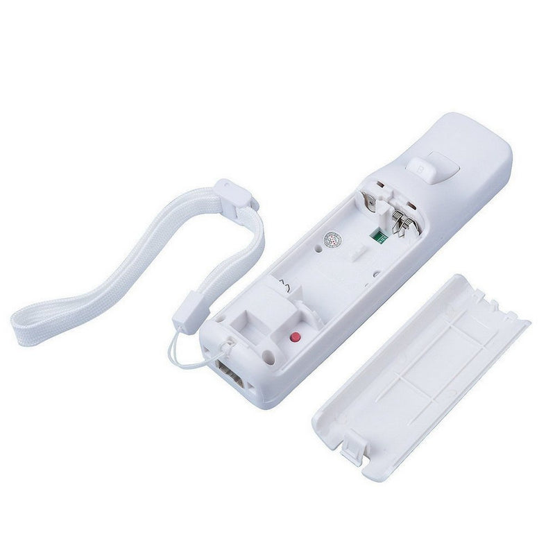  [AUSTRALIA] - Mribo Wii Remote Controller, Replacement Remote Game Controller with Silicone Case and Wrist Strap for Nintendo Wii and Wii U (White)