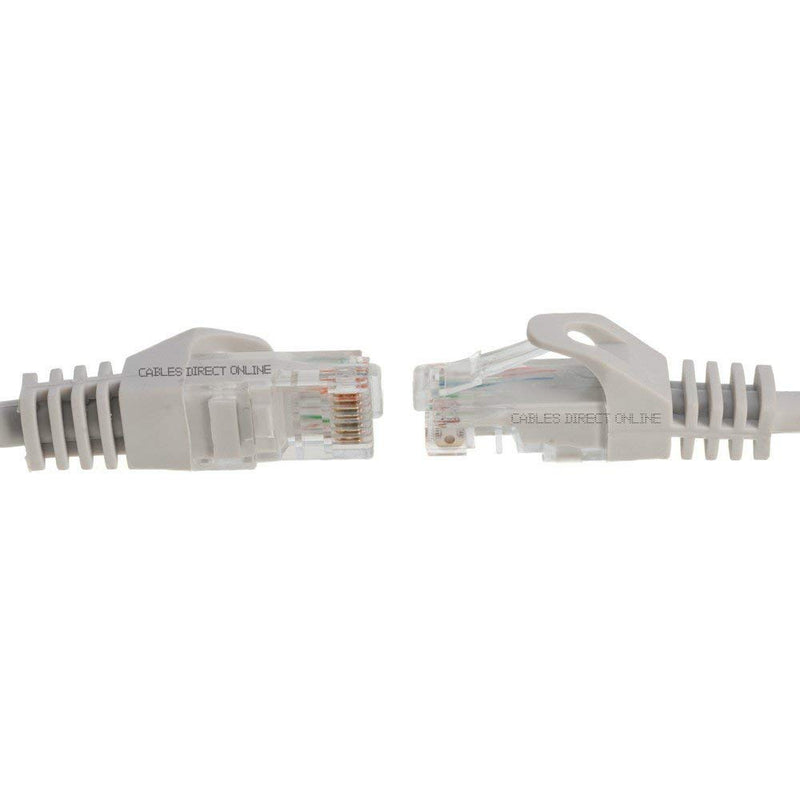 Cables Direct Online Snagless Cat6 Ethernet Network Patch Cable Gray 5 Feet 5ft - LeoForward Australia