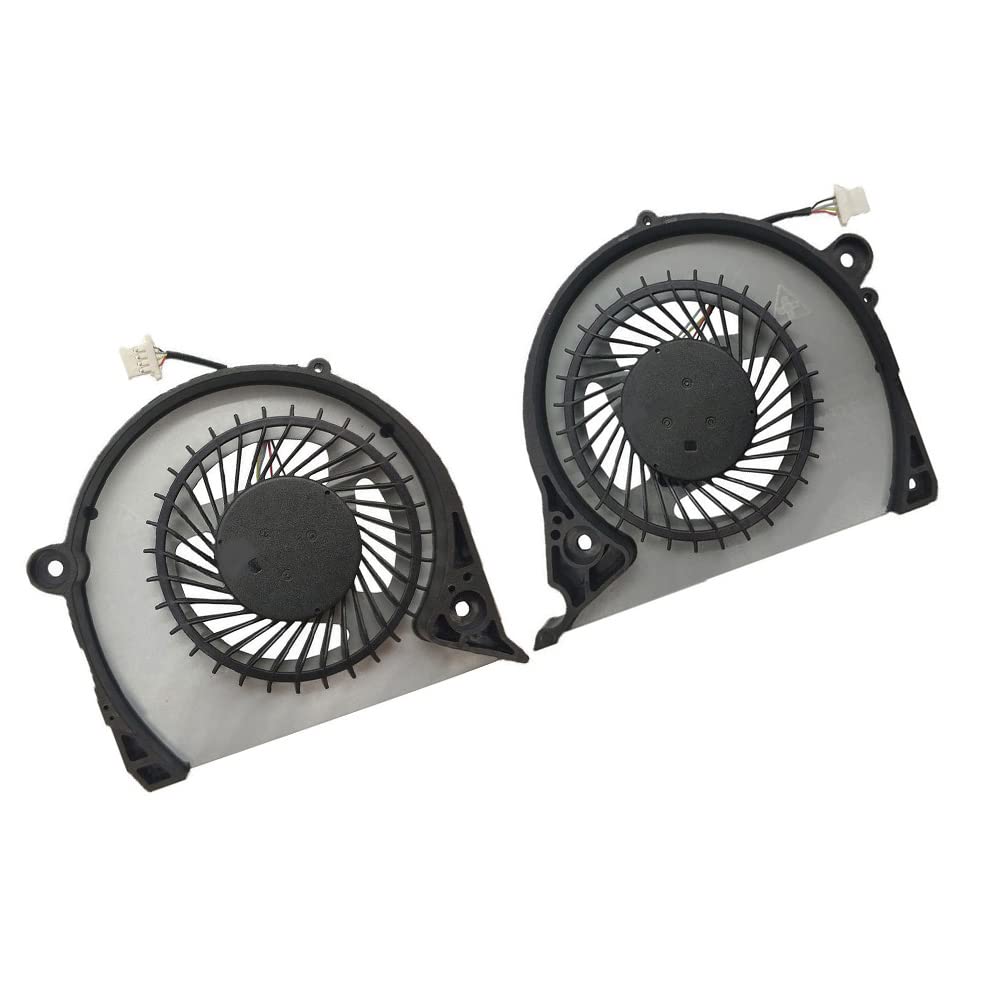 [AUSTRALIA] - CPU GPU Cooling Fan Cooler Intended for Dell Inspiron 15 7577, G5 15 5587, G7 15 7588 Series Laptop Fan (a Pair)