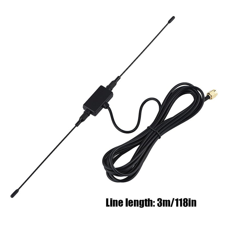 SMA Antenna,SMA Male Antenna,433 mhz Antennas Compatible with SMA Jack Devies,High-gain for GPS,GSM,Radio Antennas with 3 Meters Extension Cable,4g Antenna,WiFi Antenna,400-450MHZ Antenna - LeoForward Australia