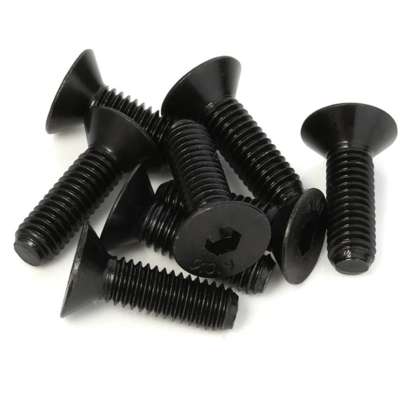  [AUSTRALIA] - M8-1.25 x 20mm Flat Head Socket Cap Screws Countersunk Bolts, Alloy Steel Grade 10.9, Fully Threaded, Allen Socket Drive, 25 PCS M8 x 20mm (25 PCS)