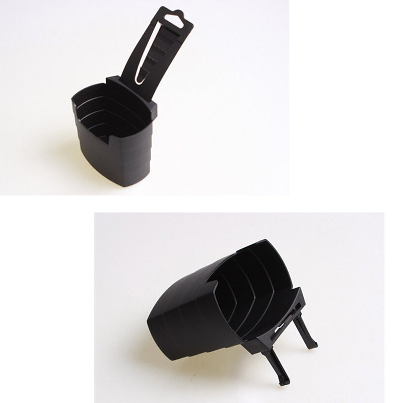  [AUSTRALIA] - BESTONZON French Fry Holder Universal Car French Fry Holder Multi-Purpose Food Drink Cup Holder Car Sundries Organizer Box (Black)