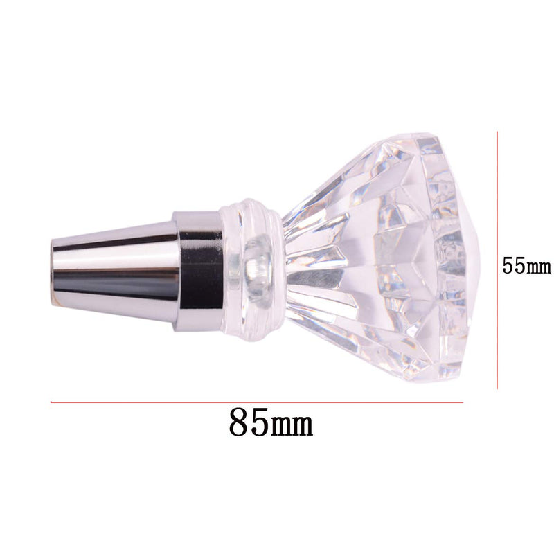  [AUSTRALIA] - WYF Crystal Diamond Style Shift knob for Manual Automatic Gear Stick Shifter Knob
