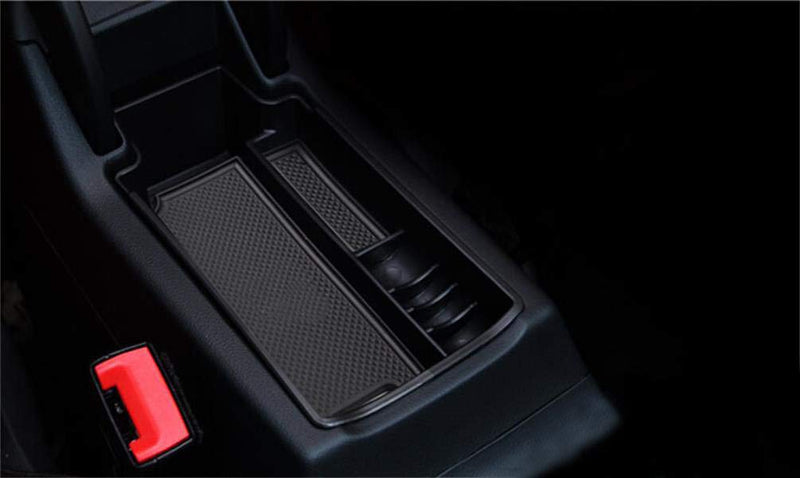 VESUL Center Console Tray Armrest Storage Box Fit for Audi Q3 2013 2014 2015 2016 2017 2018 ABS Tray Armrest Insert Organizer Glove Pallet - LeoForward Australia