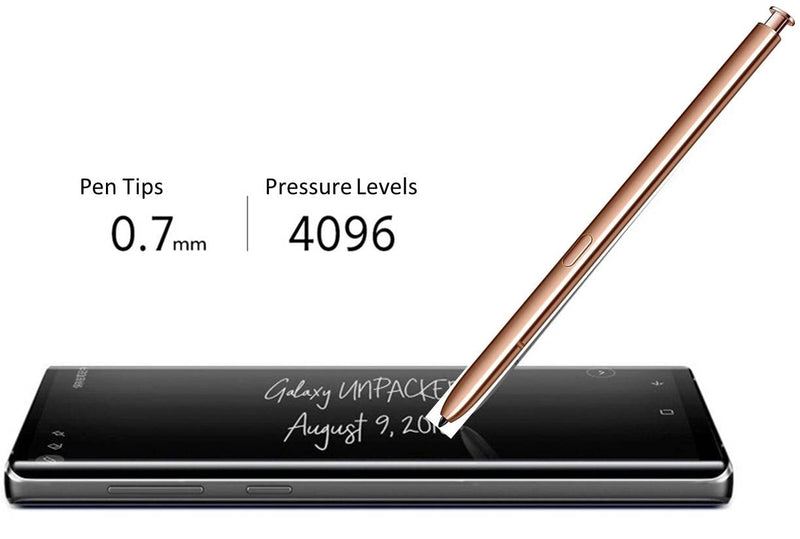  [AUSTRALIA] - Note 20 Ultra S Pen (WithBluetooth) Replacement for Samsung Galaxy Note 20 ,Note 20 Ultra All Versions Touch Stylus Pen with 5*Tips/Nibs (Bronze) Bronze