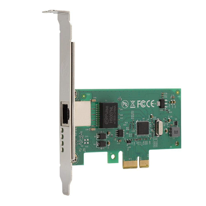 [AUSTRALIA] - Network Card Small Board, 10/100/1000 Mbps Gigabit Wireless Ethernet, PCI-E 1Xslot Bus Type, RJ45 Network Interface, Category 5 UTP, Wireless Network Adapter for Intel 82574I Gigabit Controller