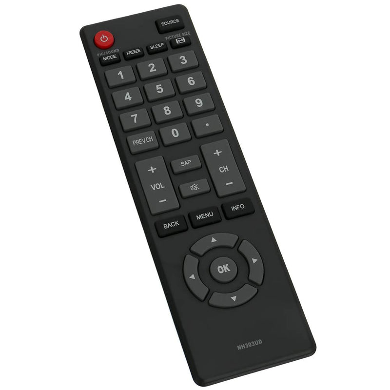 New NH303UD Remote Control fit for Emerson TV LE290EM4F LE391EM4 LF280EM5 LF280EM5F LF320EM4F LF320EM5F LF391EM4 LF391EM4A LF391EM4F LF401EM5 LF401EM5F LF501EM5 LF501EM5F LF551EM5 LF551EM5F - LeoForward Australia