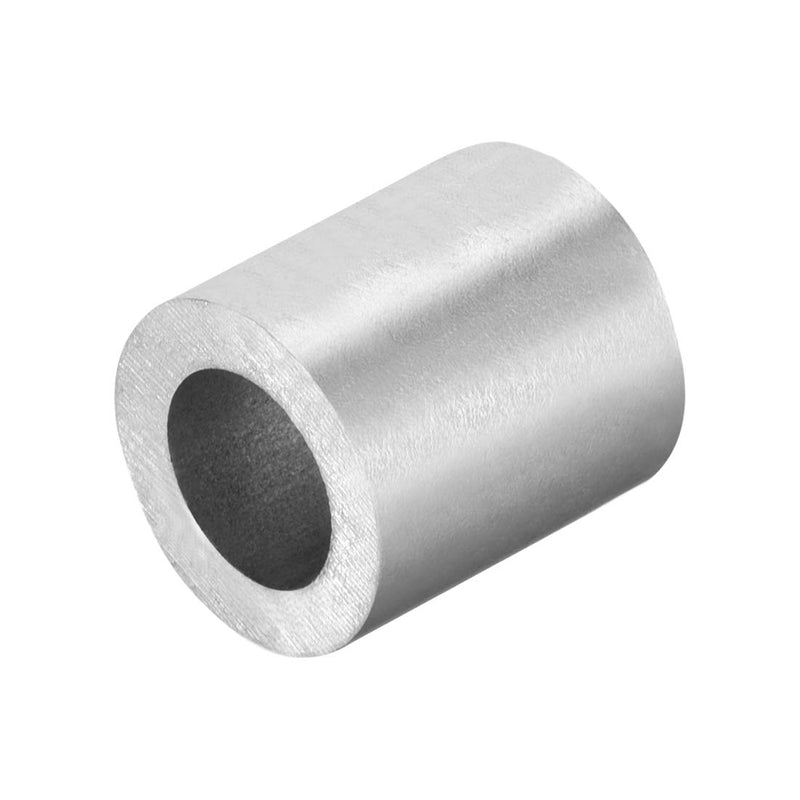 uxcell Aluminum Crimping Loop Sleeve Round for 7/32" - 1/4" Wire Rope Pack of 5 - LeoForward Australia