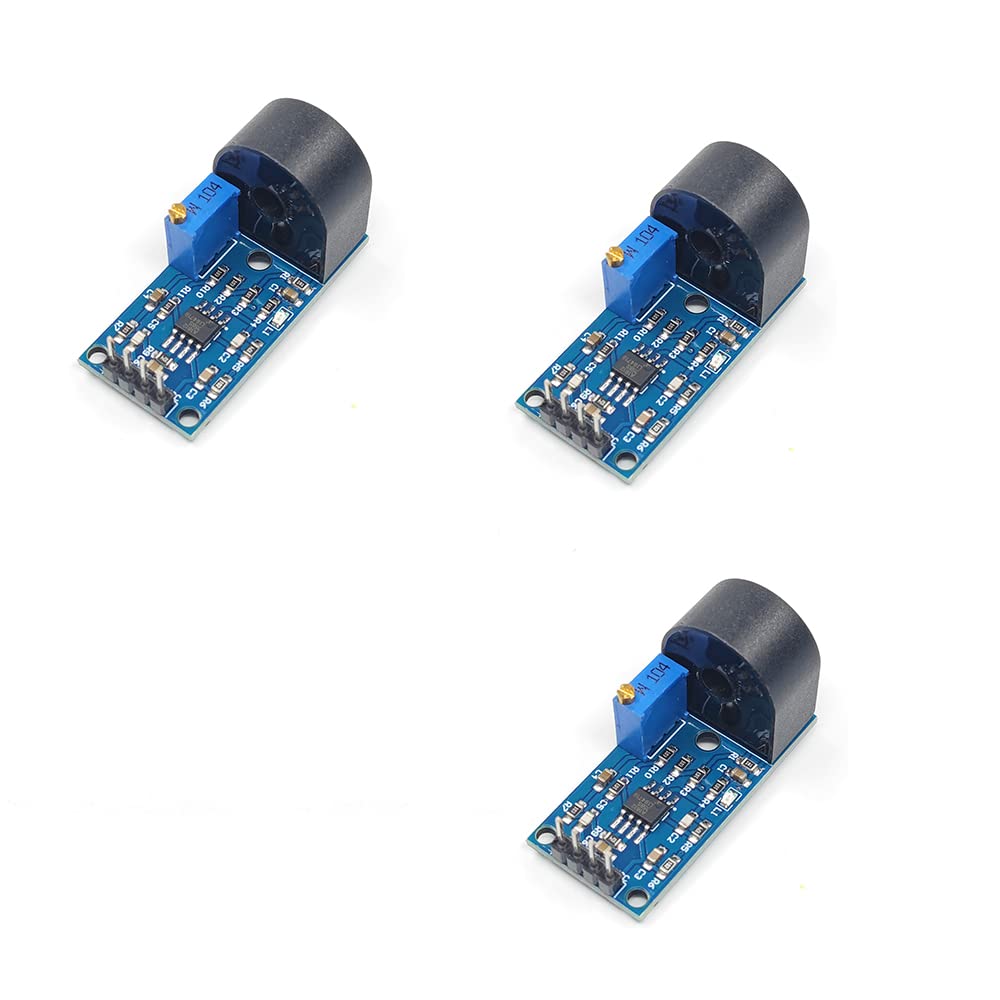  [AUSTRALIA] - 3PCS Analog Current Meter Sensor Module AC 0~5A Ammeter Sensor Board Based on ZMCT103C for Arduino