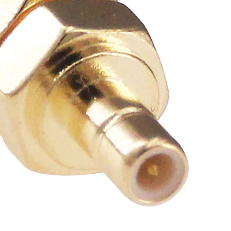  [AUSTRALIA] - RFaha 5pcs SMA Male to SMB Male RF Coax Adapter SMA to SMB Coaxial Connector Adapter(F24-5)