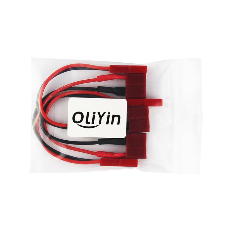  [AUSTRALIA] - OliYin 3pcs T Plug to JST Plug Female to Female Battery Adapter with 22AWG 10CM Cable(Pack of 3)