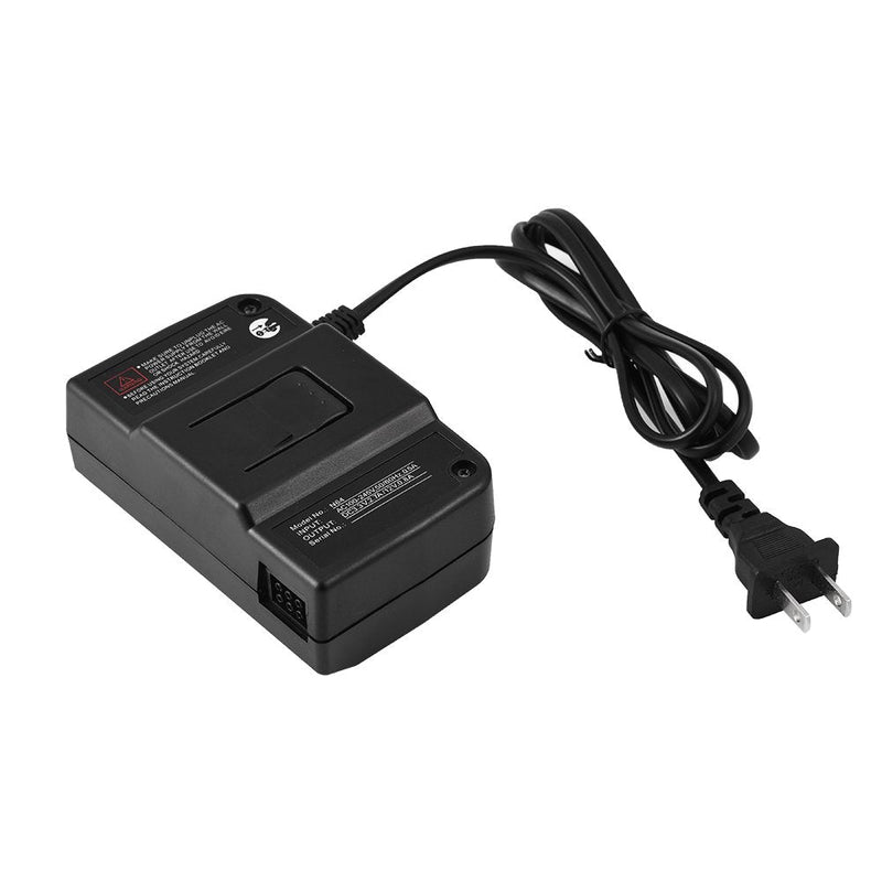  [AUSTRALIA] - ASHATA Replacement Power Suppply AC Adapter wear Resistant and Anti Corrosion High Efficiency Safety Protection for Nintendo 64 N64 (Black) Black