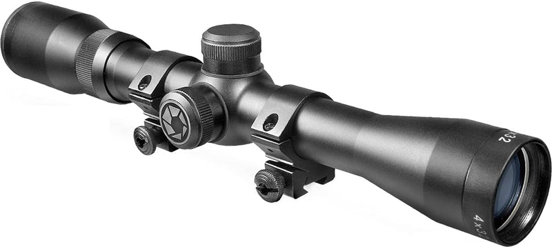  [AUSTRALIA] - BARSKA 4x32 Plinker-22 Riflescope w/ 3/8-Inch Dovetail Rings , Black