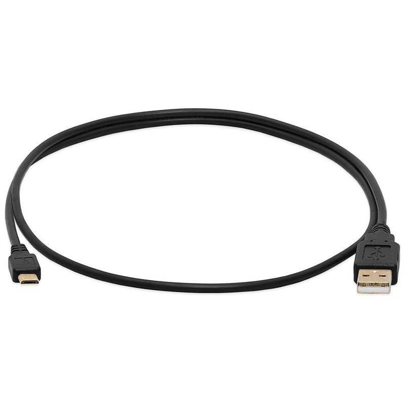  [AUSTRALIA] - Cmple - Micro USB Cable Android, USB to Micro USB Cable, High Speed USB 2.0 A Male to Micro B Male, Gold-Plated USB Charging Cable for Samsung, HTC, Tablet and More - 3 Feet Black 3FT