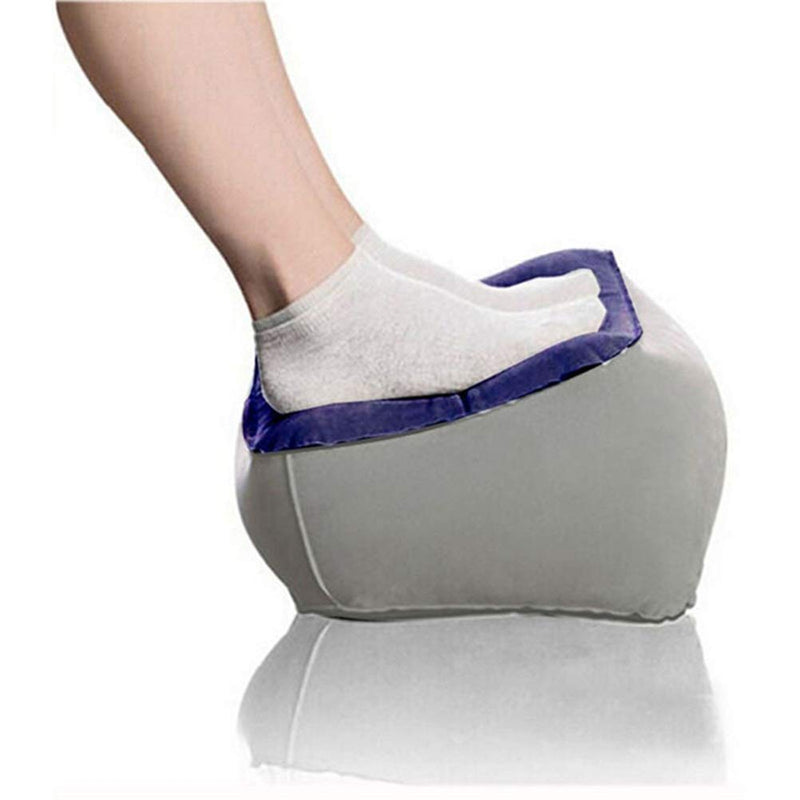  [AUSTRALIA] - BESPORTBLE Inflatable Feet Rest Pillow Cushion Leg Rest Support Pillow for Travel Office Car Camping Airplane Foot Massage Stool Relax Cushion