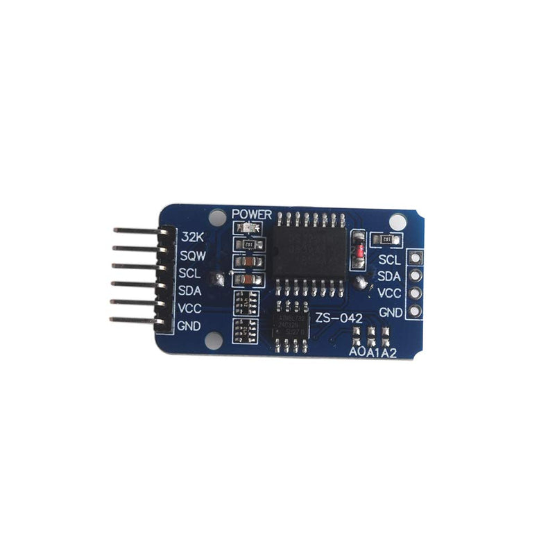  [AUSTRALIA] - Wishiot DS3231 Real Time Clock Module High Precision AT24C32 IIC RTC Sensor Without Batteries for Arduino Nano Mega2560 Leonardo Raspberry Pi (Pack of 5)