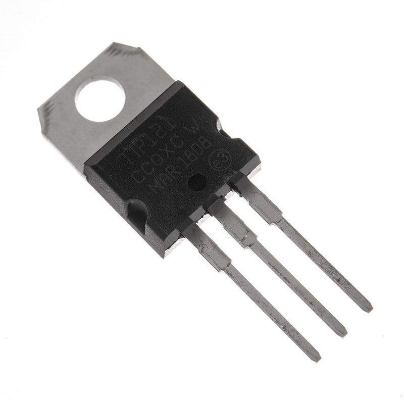 Bridgold 20pcs TIP121 TO-220 NPN Darlington Bipolar Power Transistor 80v HFE:1000,3-Pin - LeoForward Australia