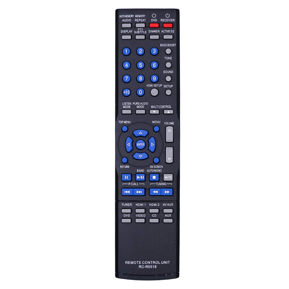  [AUSTRALIA] - PROROK New Remote Control RC-R0518 fit for Kenwood AV Receiver KRF-V5090D RC-R0732 RC-R0517 KRF-V6200D KRF-V6090D KRF-V5450