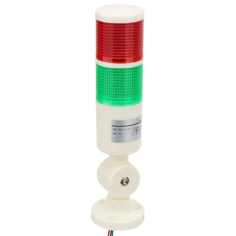  [AUSTRALIA] - BEM-X-50-2W-D Flashing Bright Red/Green CNC Machine LED Indicator Signal Light 24VDC for Machine Tools