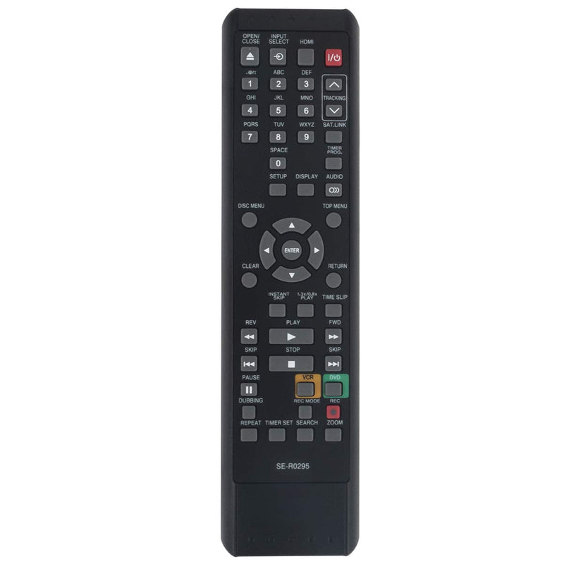  [AUSTRALIA] - SE-R0295 Replacement Remote Control Applicable for Toshiba DVD Video Recorder VCR DVR620KU D-VR620 DKVR60KU D-VR610KU DVR610KU D-VR620KU D-VR610 DVR620KC DVR610 D-KVR20U D-KVR20KU DKVR20U DKVR20KU