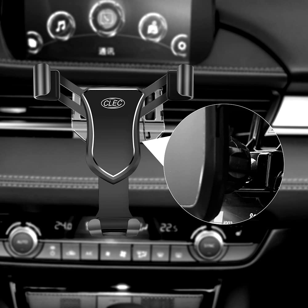  [AUSTRALIA] - BEHAVE Car Phone Holder fit for Mazda 6,Air Vent Phone Mount fit for Mazda6 2018-2021,Custom fit Phone Holder Compatible for All Phones Fit for Mazda Mazda6 2018-2021