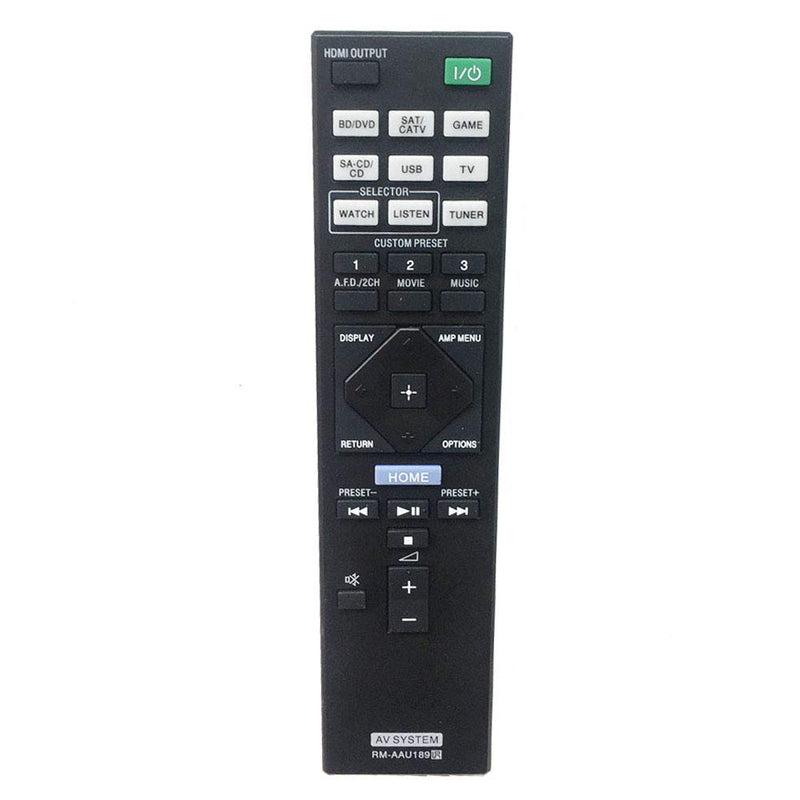 RM-AAU189 Replaced Remote fit for Sony AV Receiver 1-492-706-11 149270611 STR-DN1050 STR-DN850 STRDN1050 STRDN850 - LeoForward Australia