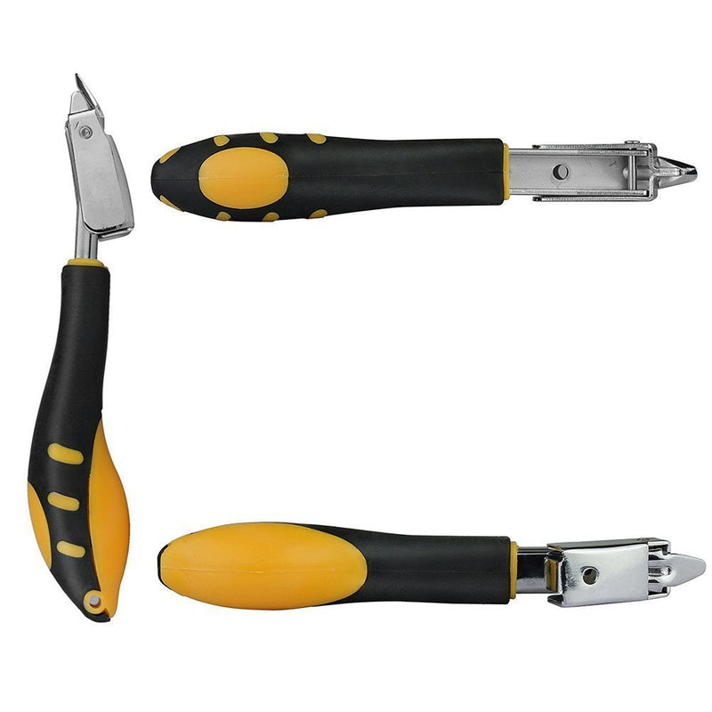  [AUSTRALIA] - WolfWill Upholstery and Construction Heavy Duty Staple Remover Tack Lifter Office Claw Tools Yellow