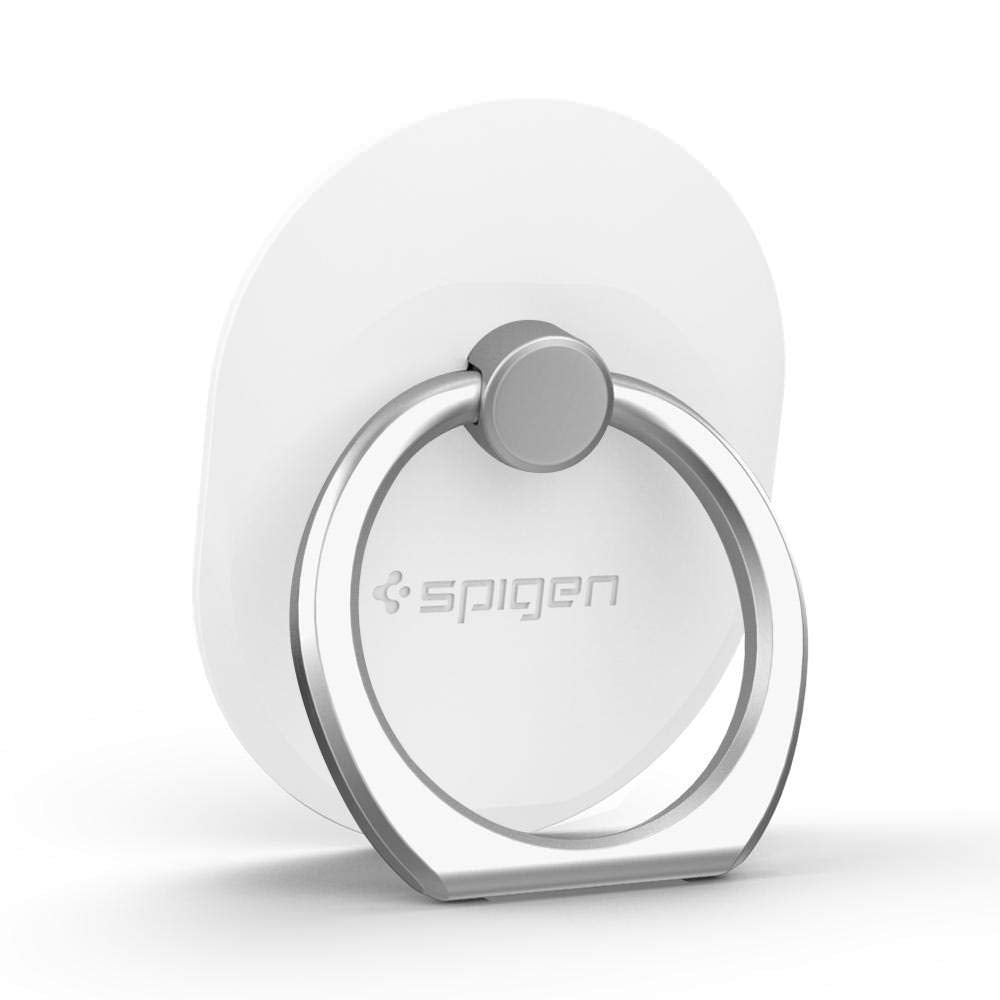  [AUSTRALIA] - Spigen Style Ring Cell Phone Ring Phone Grip/Stand/Holder for All Phones and Tablets - White
