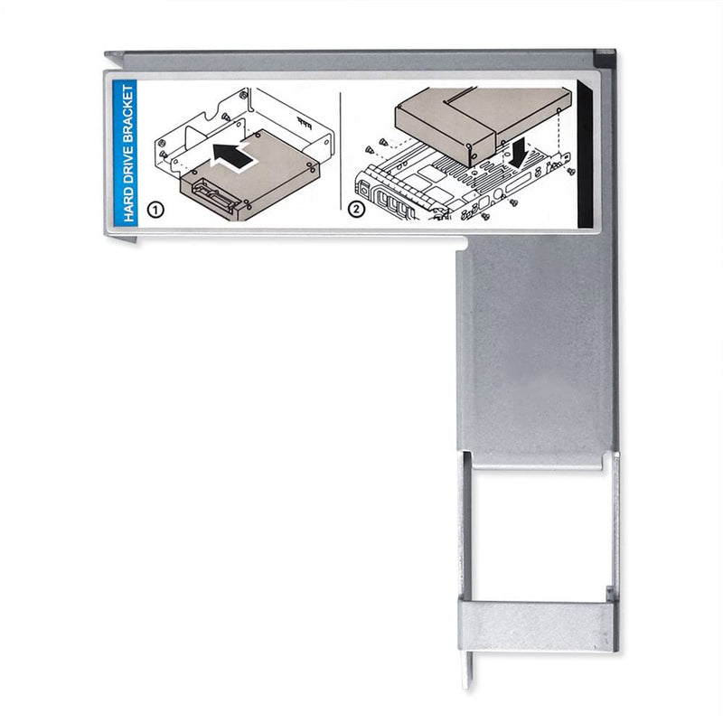  [AUSTRALIA] - 3.5" inch X7K8W 0X7K8W SAS SATA Hard Drive HDD Tray Caddy Compatible with Dell 14th Gen 14 G14 R640 R740 R740xd R840 R940 R440 R540 PowerEdge Server (1PCS 3.5" HDD Tray+2.5" Conversion Bracket) 1PCS 3.5" HDD Tray+2.5"Conversion bracket