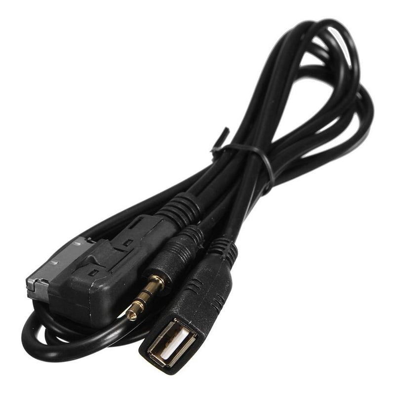 Aramox AUX Cable, Music MDI AMI MMI Interface USB+Charger AUX Cable For Audi A6L A8L Q7 A3 A4L A5 A1 - LeoForward Australia