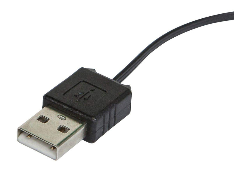  [AUSTRALIA] - Monoprice USB 2.0 Retractable Cable - 2.5 Feet - Black | A Male to Micro B Male