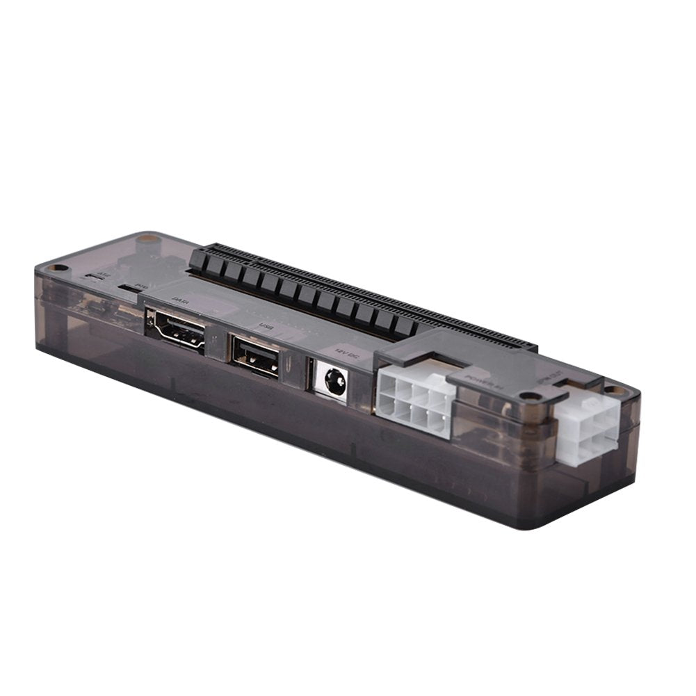  [AUSTRALIA] - Laptop External Independent Video Card Dock,for Mini PCIE,Expresscard,6Pin+8Pin Interface Output,Without Power Supply PCI-E