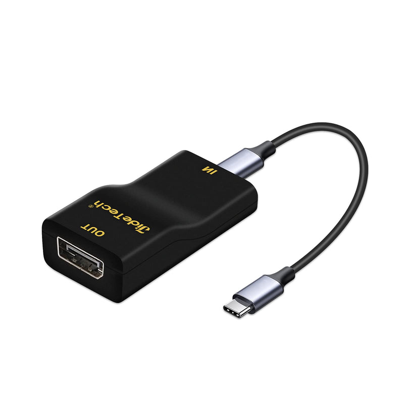  [AUSTRALIA] - JideTech USB C to DisplayPort Adapter, Type-C to DP Converter Support 4K@60Hz Cable Compatible Thunderbolt 3 for MacBook, Galaxy,Surface Pro,XPS,iPad, JideTech KVM Switch and More USB C to DP