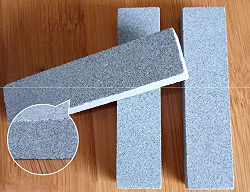  [AUSTRALIA] - WOIWO 1 PCS Carry Mini Grindstone Whetstone Alumina Whetstone Strips Black Silicon Carbide Green Silicon Carbide Outdoor Grindstone