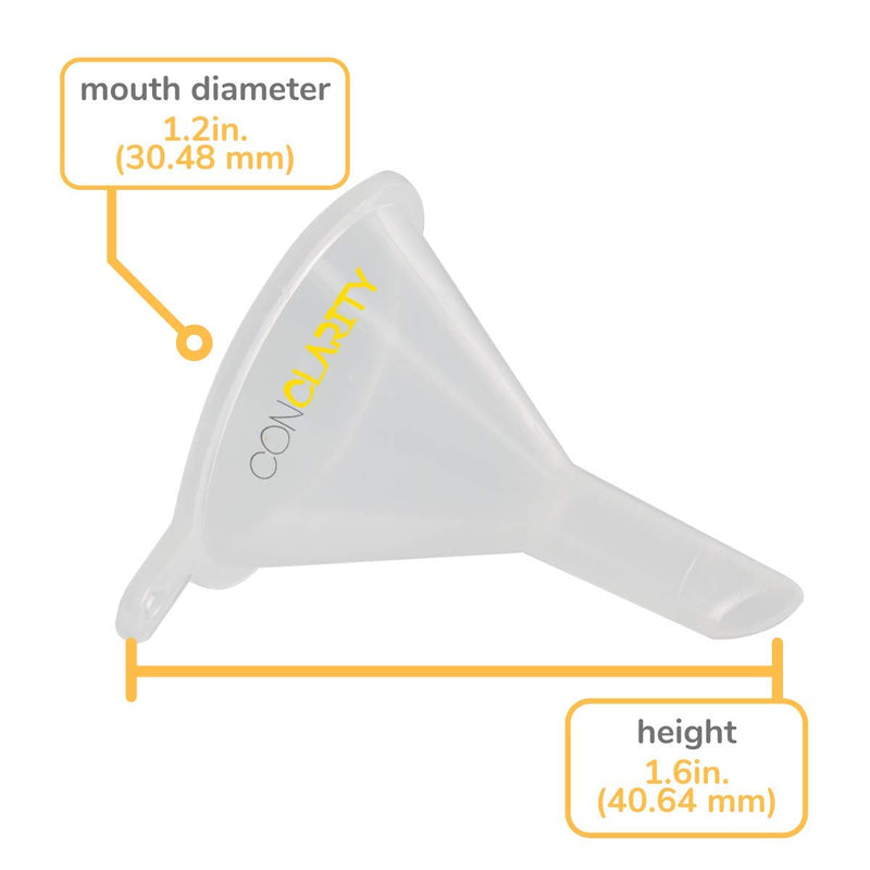 Single | Small Micro Funnel for Spices, Essential Oil, Vial Refilling, Lab Bottles, Sand Art, Perfumes, Powder, Arts & Crafts Supplies, and Recreational Activities by HumanFriendly Single - LeoForward Australia